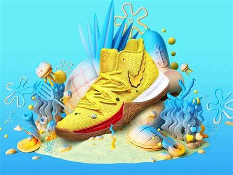 Por solo 25 centavos la leccion, les probará q. Nike lanza una colección de zapatillas de Bob Esponja