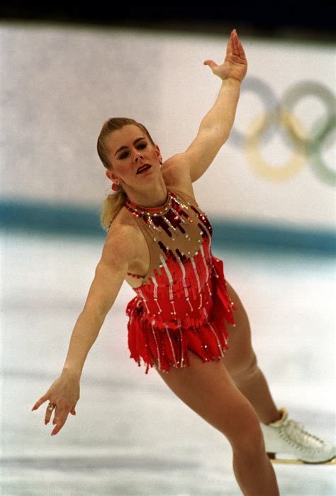 Former olympic skater tonya harding performs in the second round of the pro figure skating championships in huntington, w.va., tuesday, oct. Margot Robbie To Play Disgraced Olympic Skater Tonya ...