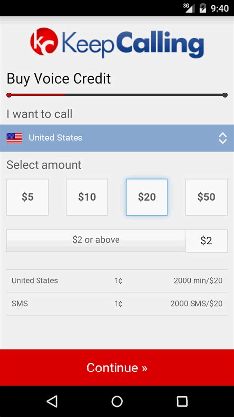 It's a great app for free the cost differs depending where you need to call, but as an example if you needed to call india the cost. KeepCalling - Best Calling App - Android Apps on Google Play