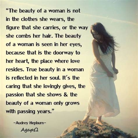 Rules out a few types of men. Audrey Hepburn The Beauty Of A Woman Quote Pictures ...