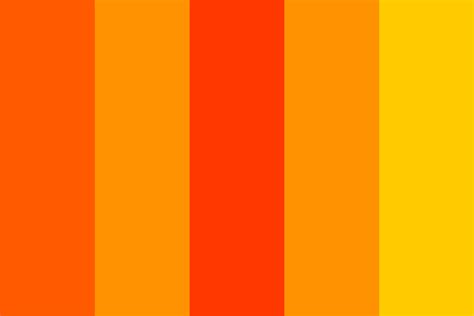 It is a secondary color and the result of mixing red and yellow in equal portions. Orange Awesome Palette Color Palette