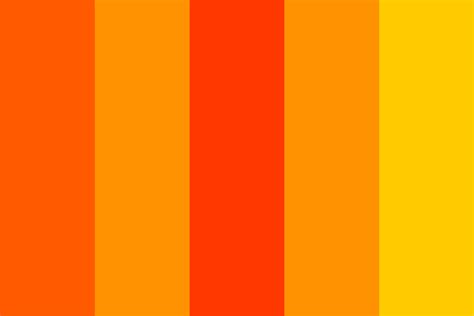 Blue and orange palettes with color ideas for decoration your house, wedding, hair or even nails. Orange Awesome Palette Color Palette