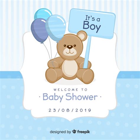 Our team chose the following baby shower decorations for their variety and unique designs. Beautiful baby shower concept | Free Vector