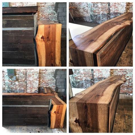 Maybe you would like to learn more about one of these? Live Edge Reception Desk | Reception desk, Barn beams ...