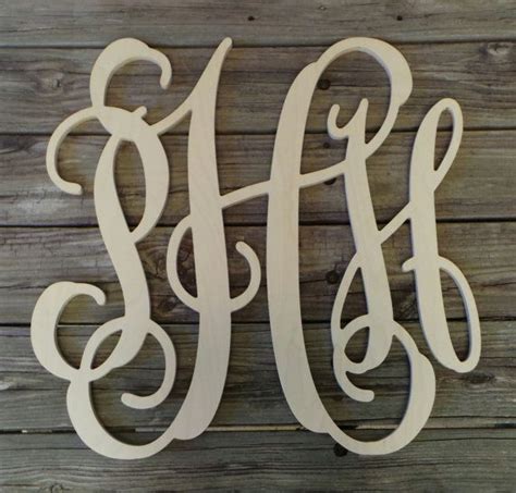 Education degrees, courses structure, learning courses. 30" Wooden Monogram - Unpainted Vine Script Monogram ...