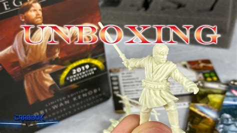 Sie halten länger satt, beinhalten hochwertiges protein sowie vitamine und mineralstoffe, kein fett und weniger kalorien als man vielleicht vermuten würde: Legion - Essen Exclusive Obi Wan Kenobi Commander Unboxing ...