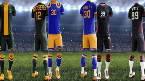 Dk metcalf throws down monster dunk. NFL uniforms recreated as soccer kits ahead of the World ...