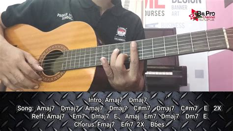 Simak, lirik lagu dia dan kunci gitar dia atau chord gitar dia, yang dipopulerkan anji. maliq and the essential - dia chord gitar | lengkap - YouTube