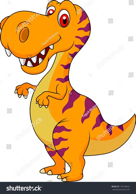 Maybe you would like to learn more about one of these? Cute Dinosaur Cartoon Stock Vector Illustration 135166625 ...