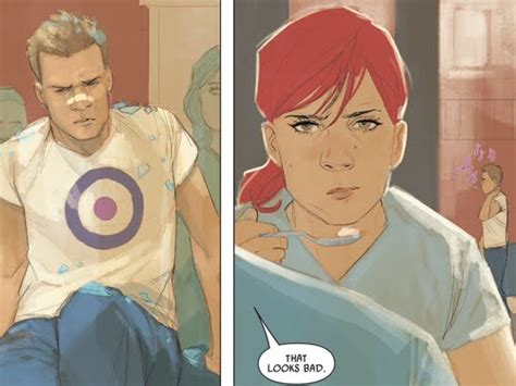 In april, writing about why natasha romanoff's fridging and sacrifice instead of clint was the accepted back into the avengers fold and gets a significant heroic role to play throughout the movie and into the battle and the end, when what does it say that the only avenger who decided to take matters into his own hands by. A Bittersweet Fountain: Why Clint Barton & Natasha ...