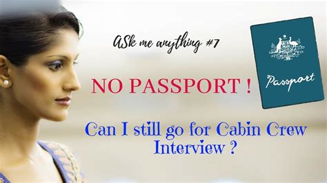 On top of that, the airline will be putting you in 4 or. PASSPORT FOR CABIN CREW - YouTube