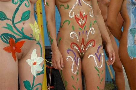 Nude Body Teens Painting