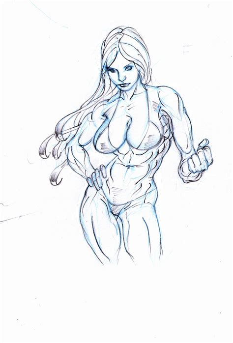 We created a refpack that is absolutely perfect for gesture drawing practice. Female Bodybuilder Drawing at GetDrawings | Free download