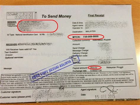 How to overseas transfer with western union via m2u? Titian Perjalanan: Cara Terima Duit Dari Western Union
