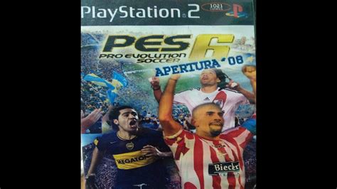 PES 6 LIGA ARGENTINA APERTURA 08 PS2 - YouTube