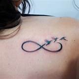 An infinity symbol accompanying the image of a bird makes a beautiful statement, since it relates very much to this certain concept. 75+ Endless Infinity Symbol Tattoo - Ideas & Meaning (2019)