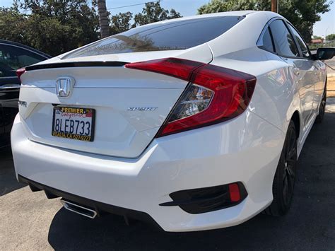 Quick video 2019 honda civic sport 6 speed manual 0 to 60 miles per hour stock tune no mods. 2019 HONDA Civic SPORT Sedan at Premier Auto Visalia