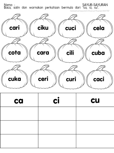 We did not find results for: Cikgu Fieza (HHAT157): Sayur-Sayuran