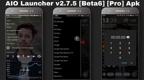 Easy to manage on your device. AIO Launcher Pro Mod APk 2.9.1 Unlocked+Primium - APKPUFF