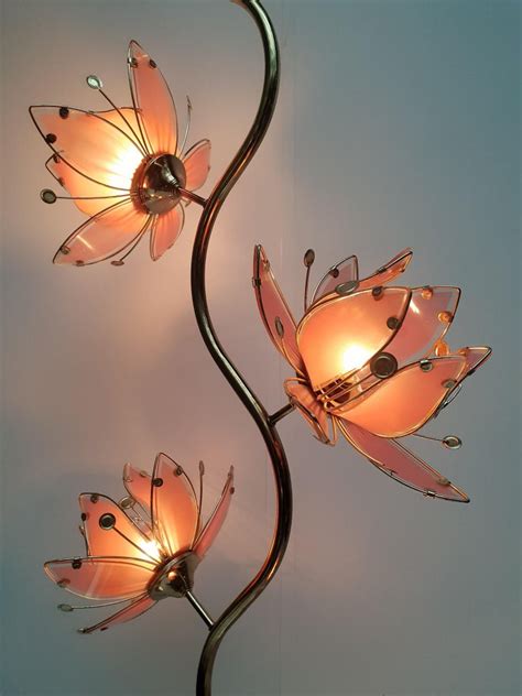 Shop online specialized in original murano glass chandeliers, murano glass jewels, murano glass home decor. Italian Golden Brass and Murano Glass Lotus Floral Floor ...