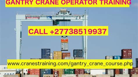 Read our complete, comprehensive guide to becoming a crane how much does a crane operator make per hour? Gantry crane operator training license +27738519937 - YouTube