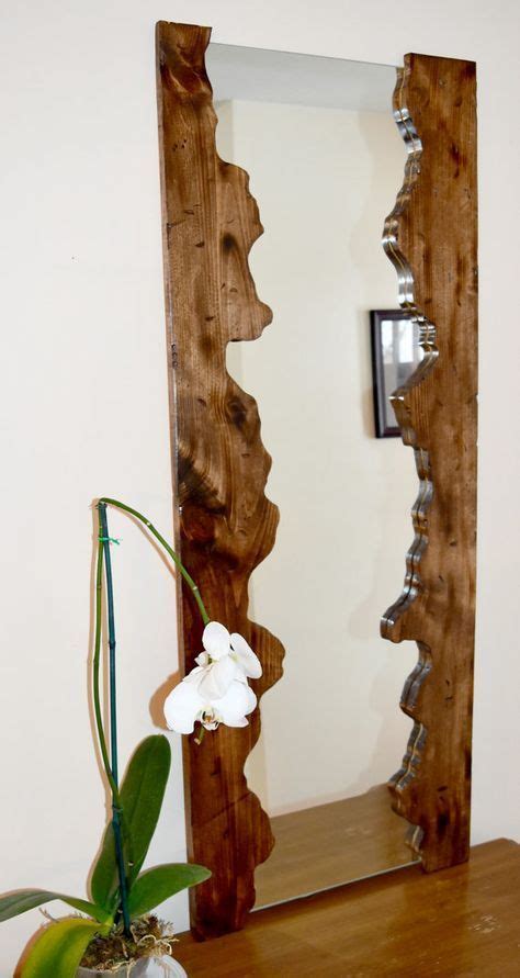 Suspended rustic bathroom mirror ideas 16. Round Bathroom Mirror With Shelf #bathroommirrordesign # ...