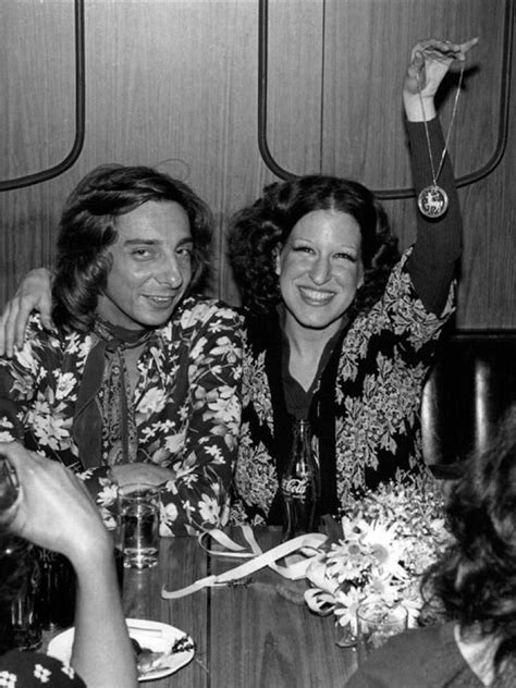 Watch the documentary american swing for more info. Barry Manilow and Bette Midler. | Bette midler, Barry ...