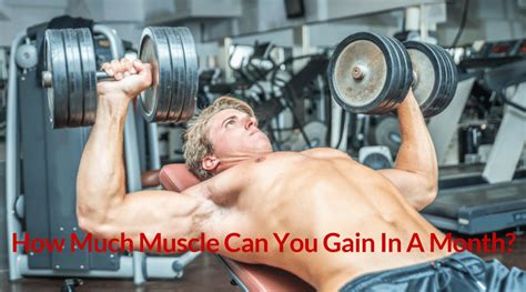 Our motivating trainers will help you reach your goals, achieve results & feel empowered. How Much Muscle Can You Gain In A Month? | Eric Bach Blog