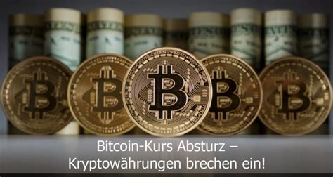 Am bequemsten lassen sich bitcoin bei spezialisierten. Bitcoin-Kurs Absturz - Kryptowährungen brechen ein ...