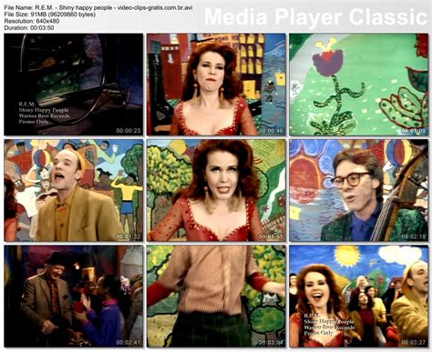 Video clips e cds: Video Clip - R.E.M. - Shiny happy people