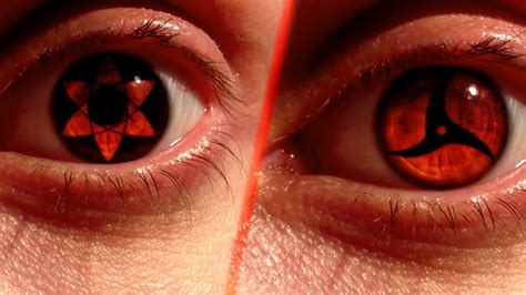 The two continue landing hits on each other. REAL LIFE Anime Eyes #4: Mangekyou Sharingan Edition - YouTube