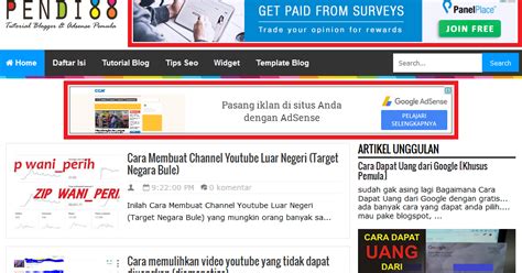 Oct 26, 2020 · 1. Panduan lengkap Cara memasang iklan google adsense pada ...