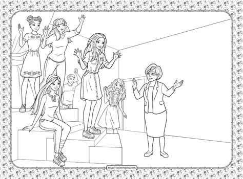 Welcome in free coloring pages site. Barbie Princess Adventure Coloring Page