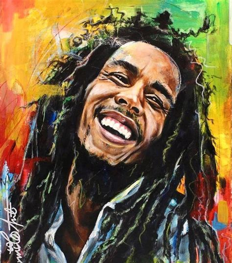 Discover bob marley famous and rare quotes. #bobmarley #art #smile (avec images) | Art de bob marley ...