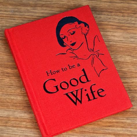How To Be A Good Wife - Gift Book | GettingPersonal.co.uk