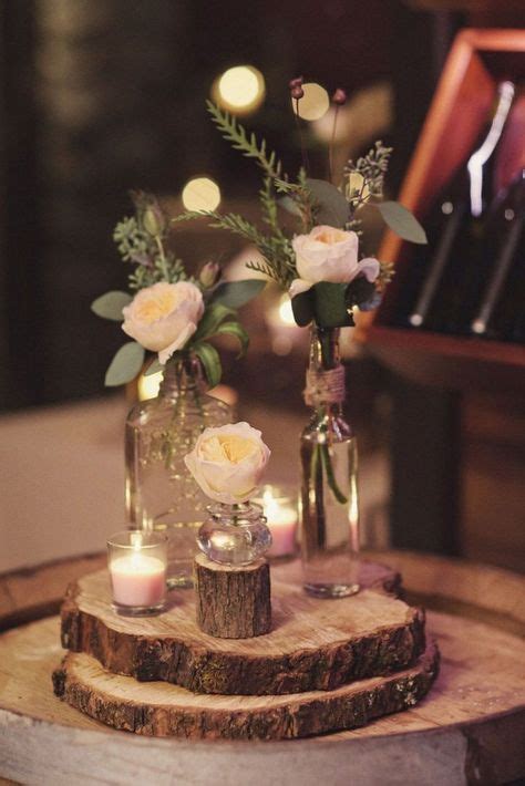 Birch tree slices for your. 2019 Wedding Trends-36 Perfect Rustic Wood Themed Wedding Ideas | Abby wedding | Pinterest ...