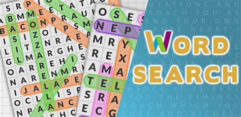 Google play games is google's social network for video games, similar to the popular game center from apple. Word Search Puzzle Offline - Free Word Search Game - Apps ...