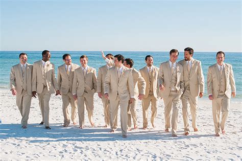 The history of linen is old as mankind and the fabric has evolved over the times to whether you are looking for a tailored suit for a beach wedding or a boardroom meeting, our linen suits for men help you look your best without. Watercolor, Florida Beach Destination Wedding - The ...