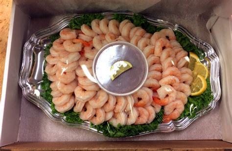 Smaller shrimp will take less time. Platters | Freshwater Farms of Ohio