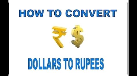 Get fast and easy calculator for converting one currency to another using the latest live exchange rates. How To Convert Dollars To Rupees In Youtube In Telugu ...