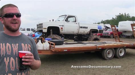 She's hot and she likes flashing all around. Mud Trucks Gone Wild - Michigan Mud Jam - YouTube