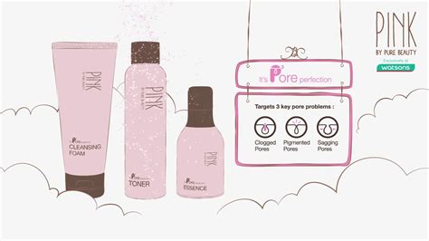 Markanın tüm ürünlerini incelemek ve satın almak için hemen tıklayın. PINK by Pure Beauty - Pore Care Range - YouTube