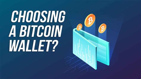 No matter which wallet you choose, remember: Choosing a Bitcoin Wallet? | Best Bitcoin Wallets ...