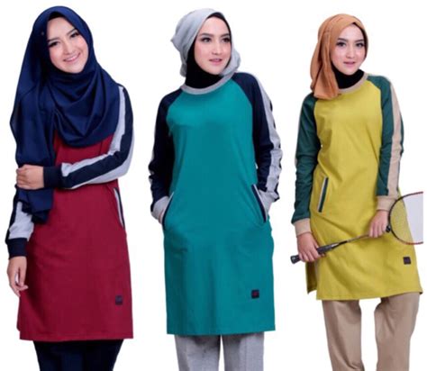 Baju gamis brokat modern model baju pesta 2019 remaja; Tips Memilih Baju Senam Muslim Terbaru, Tampil Muslimah ...
