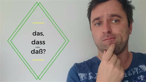 Lisa zeigt dir im video die grammatikalische unterscheidung von das als artikel oder pronomen. daß, dass oder das? | So machst du ab heute keine Fehler mehr!