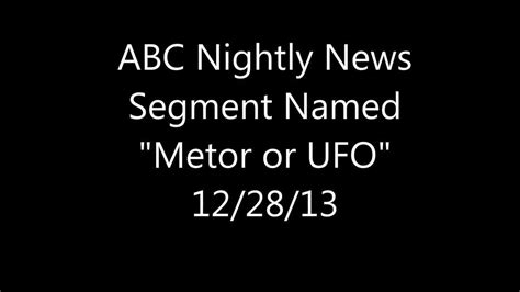 Abc news live has your day covered from sun up to sun down: UFO Video's - Out Of This World panosundaki Pin
