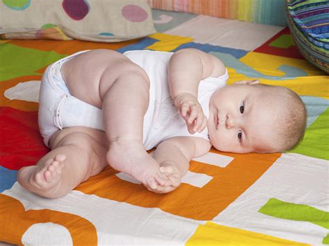 Make the bath water comfortably warm (90 to 100 degrees f). 3 months old | BabyCenter
