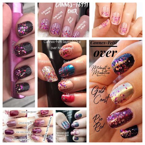How to apply color street overlaysподробнее. Cannes Fetti Nail strip overlay | Color street nails ...
