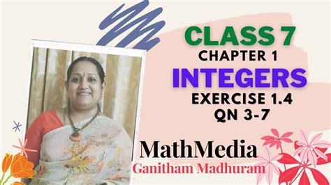 Add math form 4 chapter 5 exercise and answer. CLASS 7 MATHEMATICS CHAPTER 1 INTEGERS (PART 7 - DIVISION ...