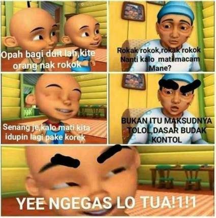 Facebook is showing information to help you better understand the purpose of a page. 25 Ideas For Memes Indonesia Upin Ipin | Memes funny faces, Best memes, Cartoon jokes